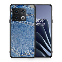 Thumbnail for Θήκη OnePlus 10 Pro Jeans Pocket από τη Smartfits με σχέδιο στο πίσω μέρος και μαύρο περίβλημα | OnePlus 10 Pro Jeans Pocket case with colorful back and black bezels