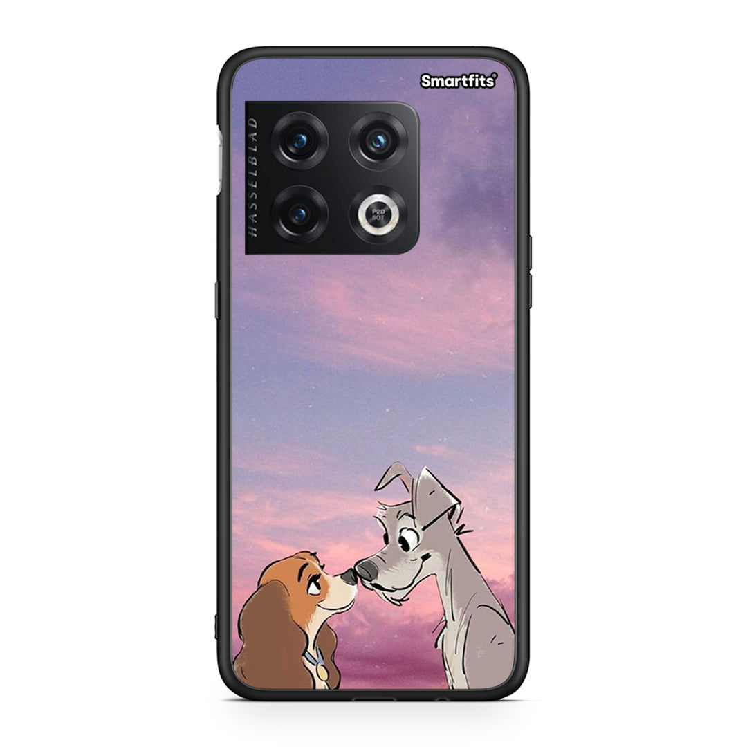 OnePlus 10 Pro Lady And Tramp θήκη από τη Smartfits με σχέδιο στο πίσω μέρος και μαύρο περίβλημα | Smartphone case with colorful back and black bezels by Smartfits
