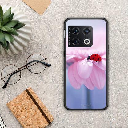 Ladybug Flower - OnePlus 10 Pro θήκη