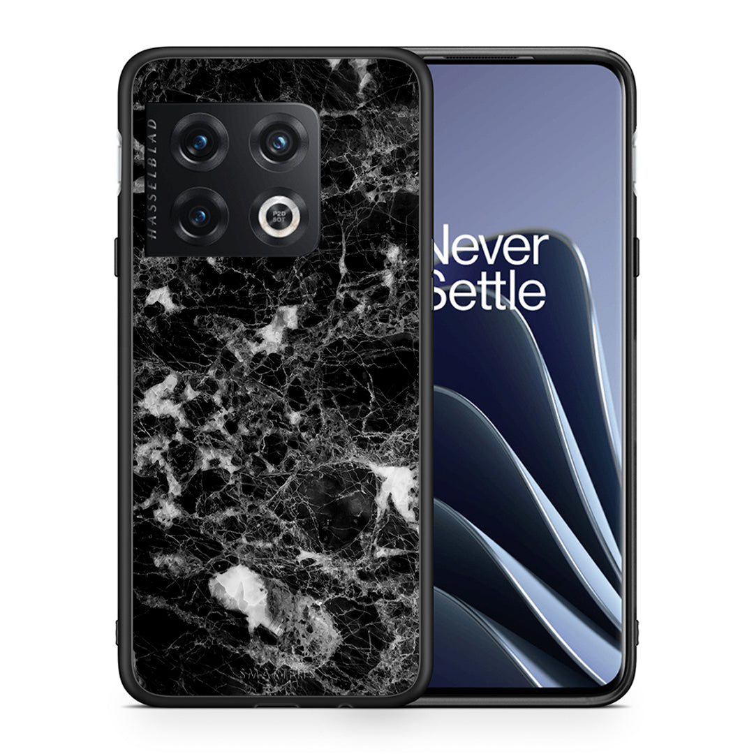 Θήκη OnePlus 10 Pro Male Marble από τη Smartfits με σχέδιο στο πίσω μέρος και μαύρο περίβλημα | OnePlus 10 Pro Male Marble case with colorful back and black bezels