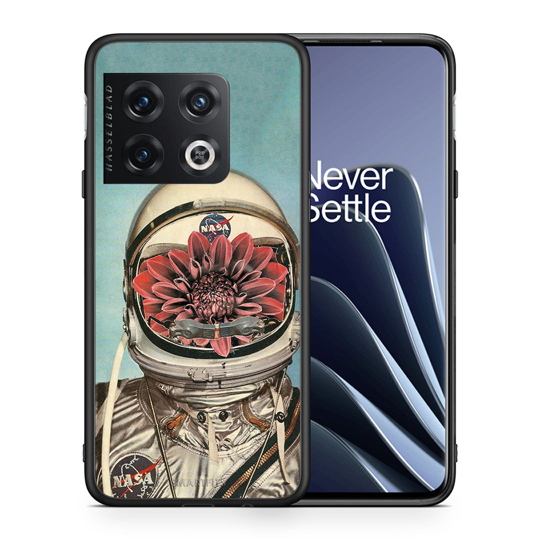 Θήκη OnePlus 10 Pro Nasa Bloom από τη Smartfits με σχέδιο στο πίσω μέρος και μαύρο περίβλημα | OnePlus 10 Pro Nasa Bloom case with colorful back and black bezels