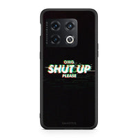 Thumbnail for OnePlus 10 Pro OMG ShutUp θήκη από τη Smartfits με σχέδιο στο πίσω μέρος και μαύρο περίβλημα | Smartphone case with colorful back and black bezels by Smartfits