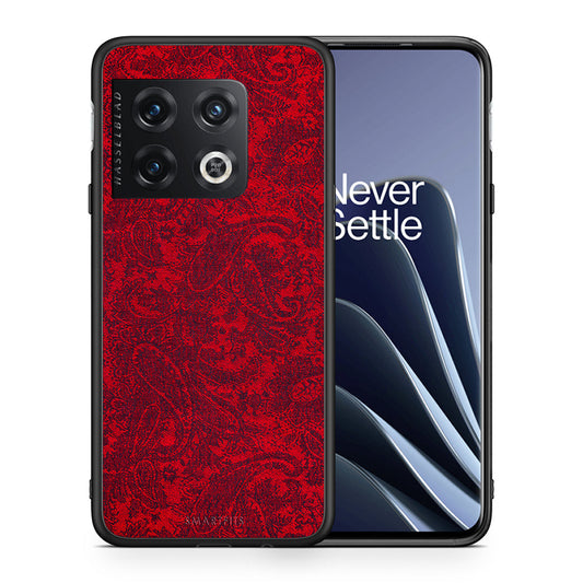 Θήκη OnePlus 10 Pro Paisley Cashmere από τη Smartfits με σχέδιο στο πίσω μέρος και μαύρο περίβλημα | OnePlus 10 Pro Paisley Cashmere case with colorful back and black bezels