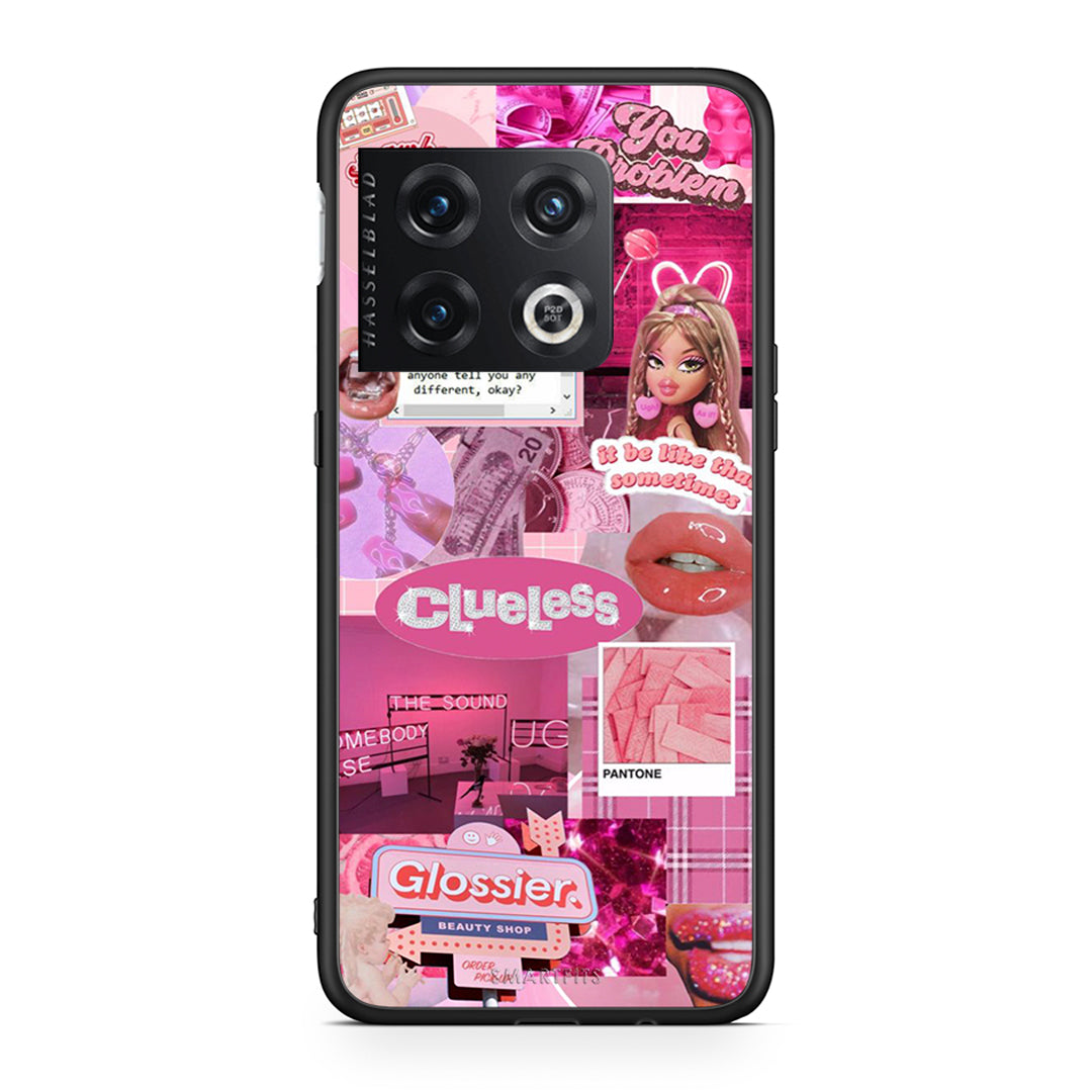 OnePlus 10 Pro Pink Love Θήκη Αγίου Βαλεντίνου από τη Smartfits με σχέδιο στο πίσω μέρος και μαύρο περίβλημα | Smartphone case with colorful back and black bezels by Smartfits