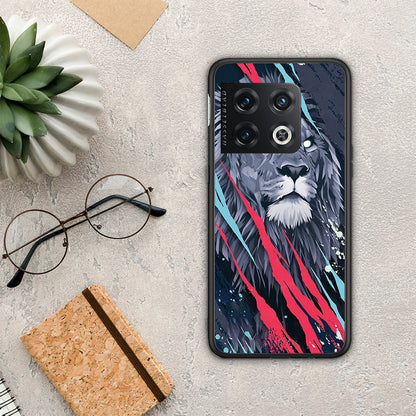 PopArt Lion Designer - OnePlus 10 Pro θήκη