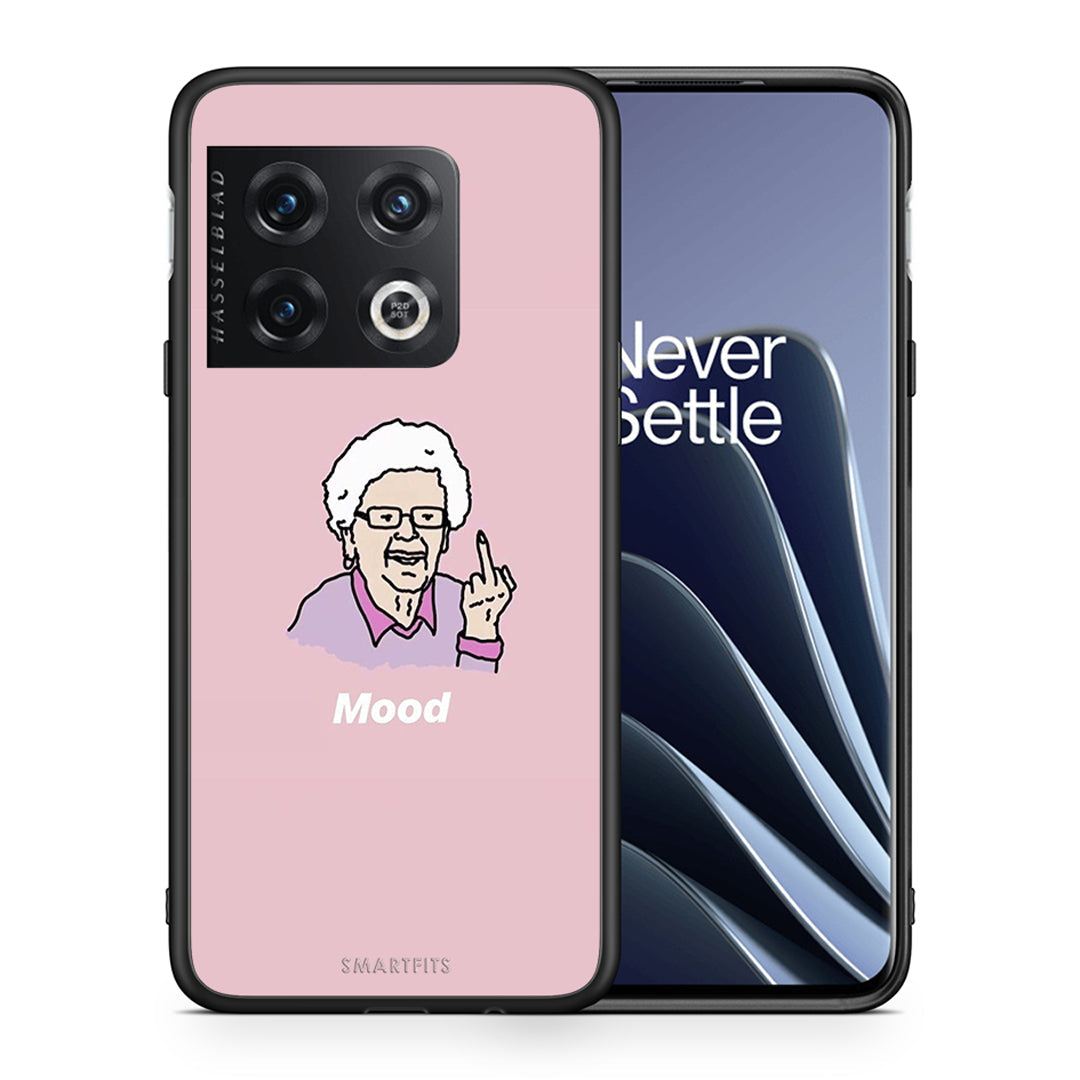 Θήκη OnePlus 10 Pro Mood PopArt από τη Smartfits με σχέδιο στο πίσω μέρος και μαύρο περίβλημα | OnePlus 10 Pro Mood PopArt case with colorful back and black bezels