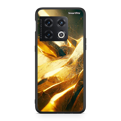 OnePlus 10 Pro Real Gold θήκη από τη Smartfits με σχέδιο στο πίσω μέρος και μαύρο περίβλημα | Smartphone case with colorful back and black bezels by Smartfits