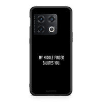 Thumbnail for OnePlus 10 Pro Salute θήκη από τη Smartfits με σχέδιο στο πίσω μέρος και μαύρο περίβλημα | Smartphone case with colorful back and black bezels by Smartfits