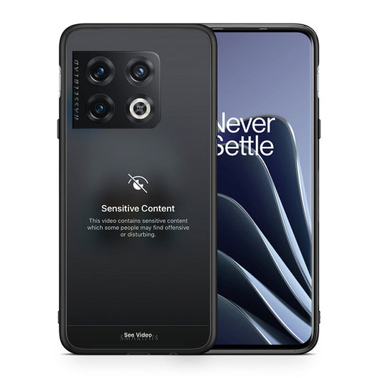 Θήκη OnePlus 10 Pro Sensitive Content από τη Smartfits με σχέδιο στο πίσω μέρος και μαύρο περίβλημα | OnePlus 10 Pro Sensitive Content case with colorful back and black bezels