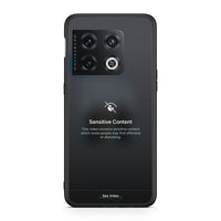Thumbnail for OnePlus 10 Pro Sensitive Content θήκη από τη Smartfits με σχέδιο στο πίσω μέρος και μαύρο περίβλημα | Smartphone case with colorful back and black bezels by Smartfits