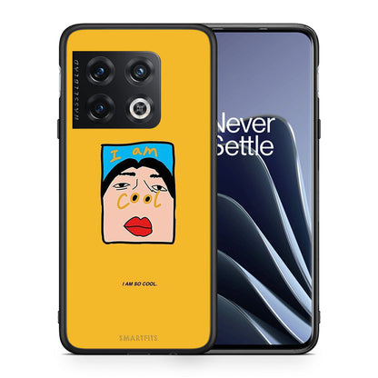 Θήκη Αγίου Βαλεντίνου OnePlus 10 Pro So Cool από τη Smartfits με σχέδιο στο πίσω μέρος και μαύρο περίβλημα | OnePlus 10 Pro So Cool case with colorful back and black bezels