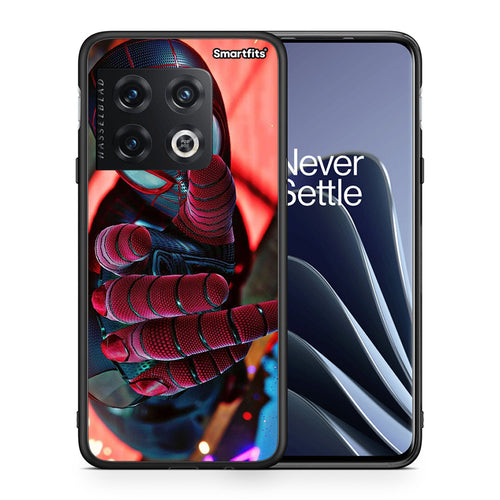 Θήκη OnePlus 10 Pro Spider Hand από τη Smartfits με σχέδιο στο πίσω μέρος και μαύρο περίβλημα | OnePlus 10 Pro Spider Hand case with colorful back and black bezels
