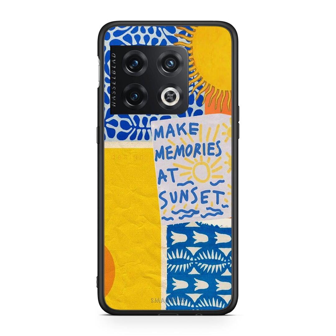 OnePlus 10 Pro Sunset Memories Θήκη από τη Smartfits με σχέδιο στο πίσω μέρος και μαύρο περίβλημα | Smartphone case with colorful back and black bezels by Smartfits