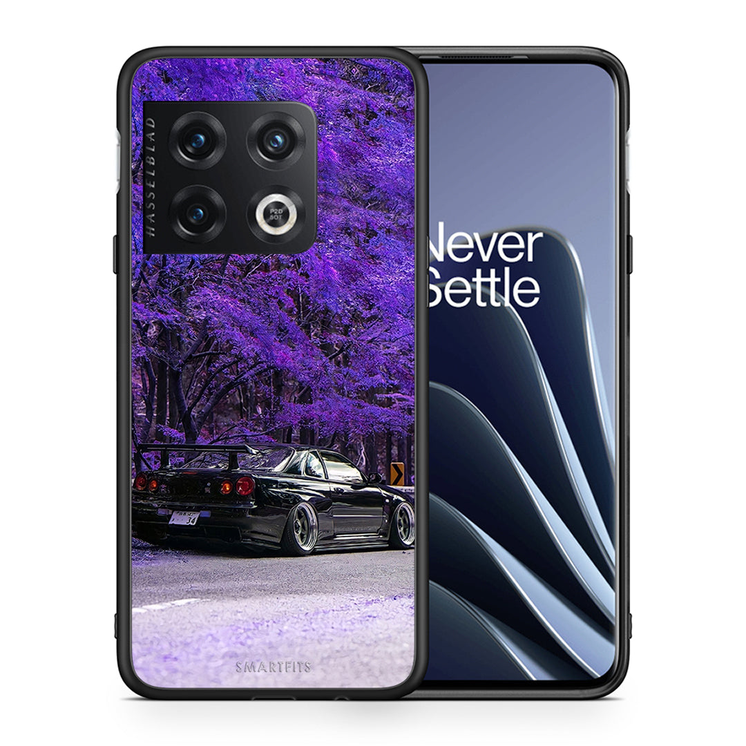 Θήκη Αγίου Βαλεντίνου OnePlus 10 Pro Super Car από τη Smartfits με σχέδιο στο πίσω μέρος και μαύρο περίβλημα | OnePlus 10 Pro Super Car case with colorful back and black bezels