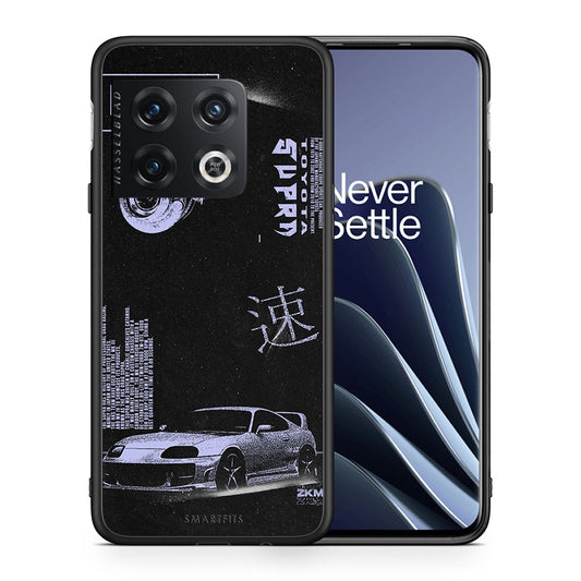 Θήκη Αγίου Βαλεντίνου OnePlus 10 Pro Tokyo Drift από τη Smartfits με σχέδιο στο πίσω μέρος και μαύρο περίβλημα | OnePlus 10 Pro Tokyo Drift case with colorful back and black bezels
