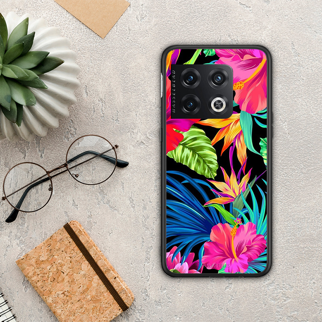 Tropical Flowers - OnePlus 10 Pro θήκη