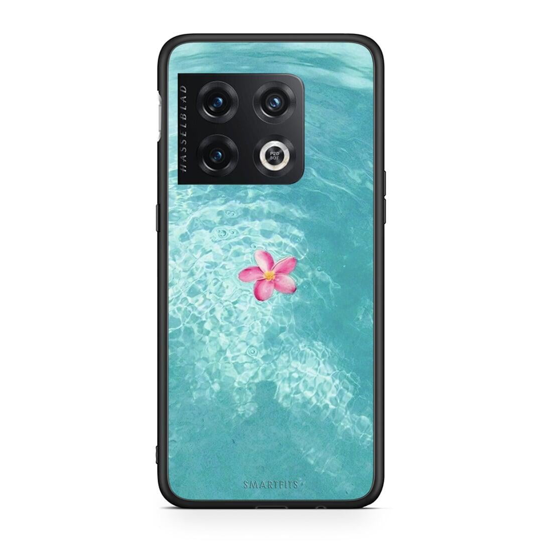 OnePlus 10 Pro Water Flower Θήκη από τη Smartfits με σχέδιο στο πίσω μέρος και μαύρο περίβλημα | Smartphone case with colorful back and black bezels by Smartfits