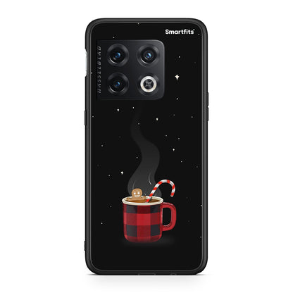 OnePlus 10 Pro Xmas Bathing θήκη από τη Smartfits με σχέδιο στο πίσω μέρος και μαύρο περίβλημα | Smartphone case with colorful back and black bezels by Smartfits