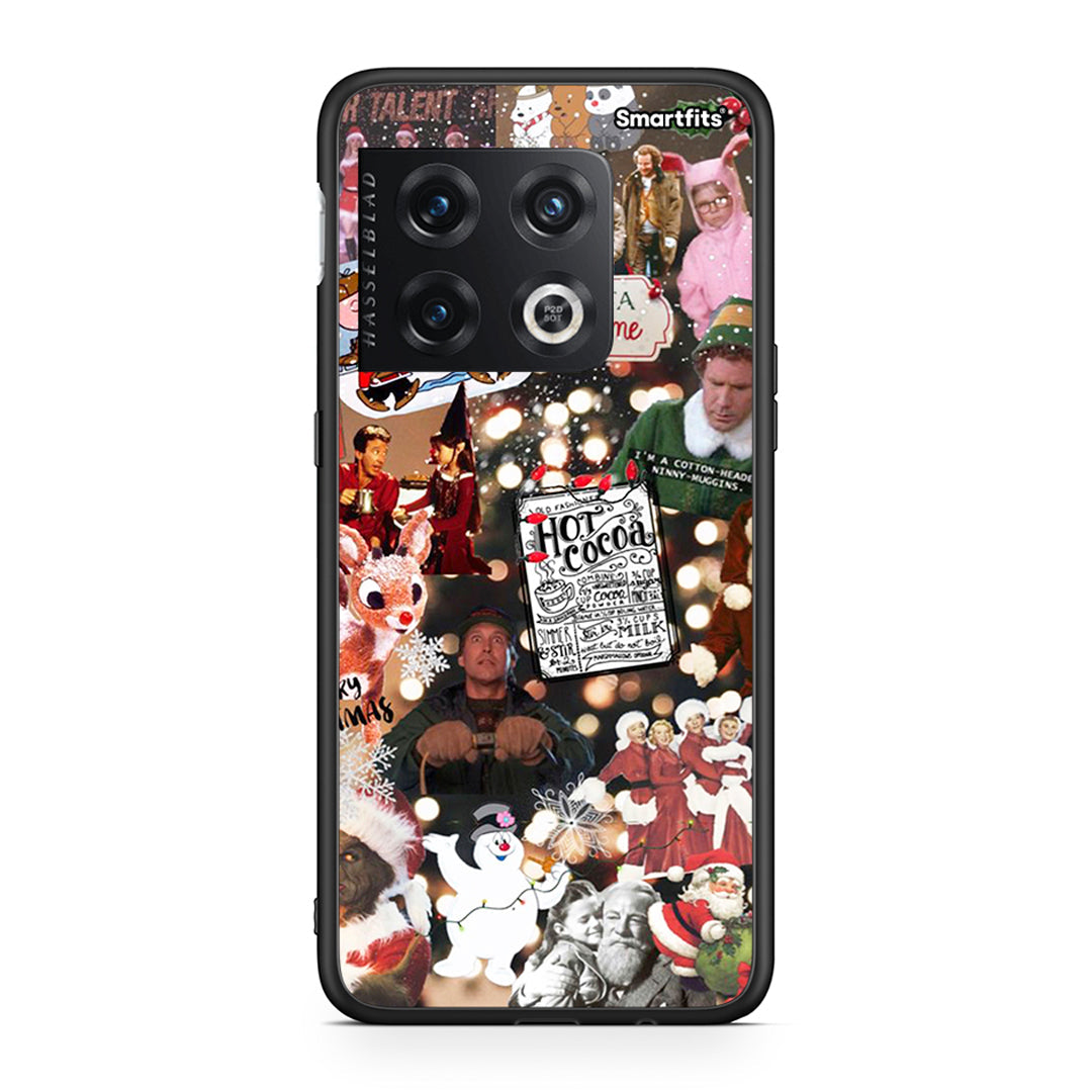 OnePlus 10 Pro Xmas Movies θήκη από τη Smartfits με σχέδιο στο πίσω μέρος και μαύρο περίβλημα | Smartphone case with colorful back and black bezels by Smartfits