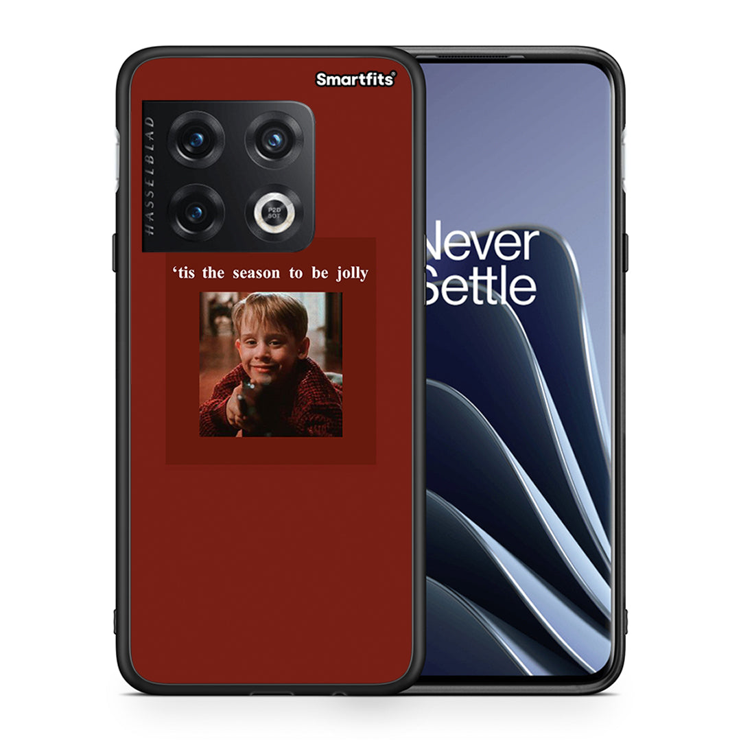 Θήκη OnePlus 10 Pro Xmas Ultimate Spirit από τη Smartfits με σχέδιο στο πίσω μέρος και μαύρο περίβλημα | OnePlus 10 Pro Xmas Ultimate Spirit case with colorful back and black bezels