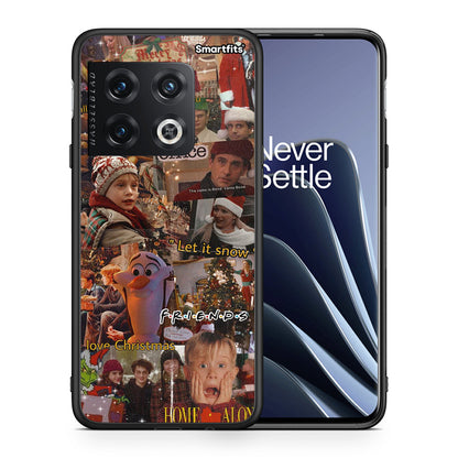 Θήκη OnePlus 10 Pro Xmas Wishes από τη Smartfits με σχέδιο στο πίσω μέρος και μαύρο περίβλημα | OnePlus 10 Pro Xmas Wishes case with colorful back and black bezels