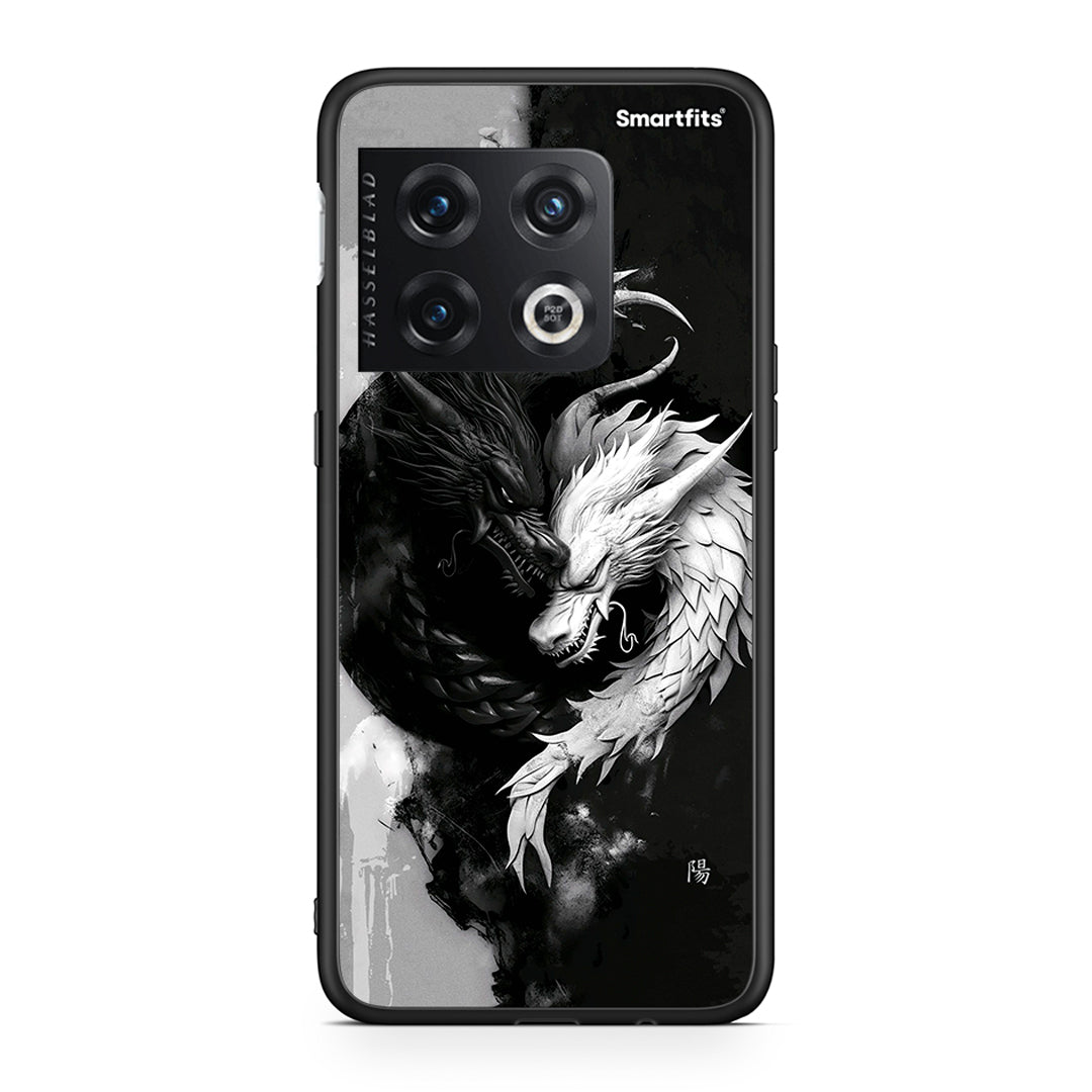 OnePlus 10 Pro Yin Yang θήκη από τη Smartfits με σχέδιο στο πίσω μέρος και μαύρο περίβλημα | Smartphone case with colorful back and black bezels by Smartfits