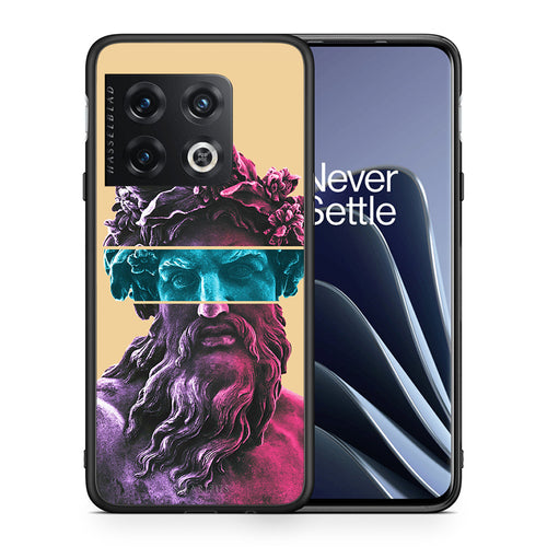 Θήκη Αγίου Βαλεντίνου OnePlus 10 Pro Zeus Art από τη Smartfits με σχέδιο στο πίσω μέρος και μαύρο περίβλημα | OnePlus 10 Pro Zeus Art case with colorful back and black bezels