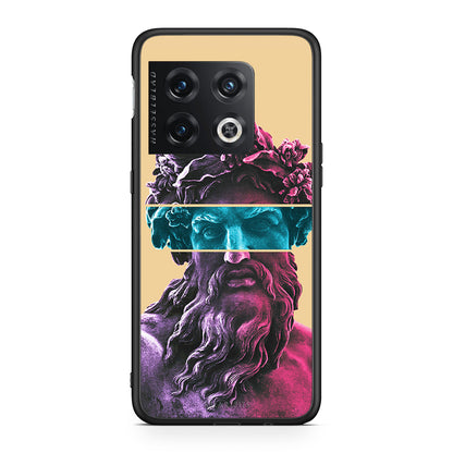 OnePlus 10 Pro Zeus Art Θήκη Αγίου Βαλεντίνου από τη Smartfits με σχέδιο στο πίσω μέρος και μαύρο περίβλημα | Smartphone case with colorful back and black bezels by Smartfits