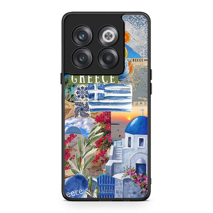 OnePlus 10T All Greek Θήκη από τη Smartfits με σχέδιο στο πίσω μέρος και μαύρο περίβλημα | Smartphone case with colorful back and black bezels by Smartfits