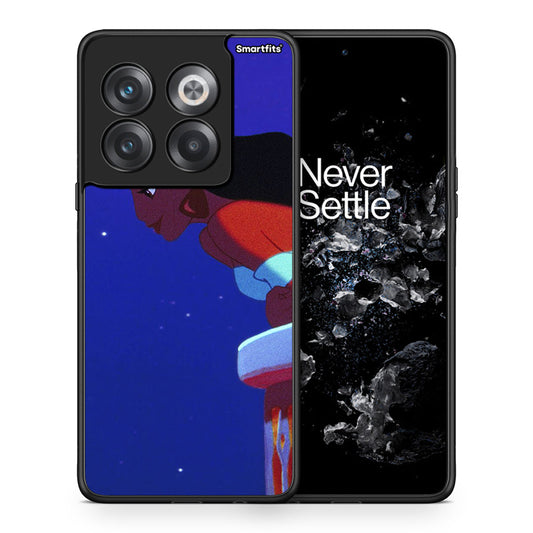 Θήκη OnePlus 10T Alladin And Jasmine Love 2 από τη Smartfits με σχέδιο στο πίσω μέρος και μαύρο περίβλημα | OnePlus 10T Alladin And Jasmine Love 2 case with colorful back and black bezels