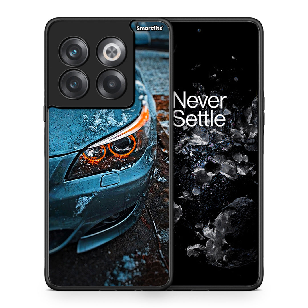 Θήκη OnePlus 10T Bmw E60 από τη Smartfits με σχέδιο στο πίσω μέρος και μαύρο περίβλημα | OnePlus 10T Bmw E60 case with colorful back and black bezels