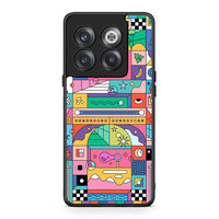 Thumbnail for OnePlus 10T Bubbles Soap θήκη από τη Smartfits με σχέδιο στο πίσω μέρος και μαύρο περίβλημα | Smartphone case with colorful back and black bezels by Smartfits