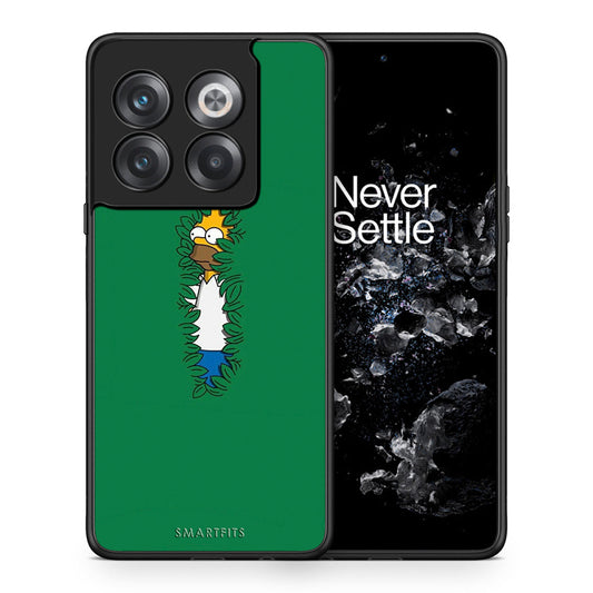 Θήκη Αγίου Βαλεντίνου OnePlus 10T Bush Man από τη Smartfits με σχέδιο στο πίσω μέρος και μαύρο περίβλημα | OnePlus 10T Bush Man case with colorful back and black bezels