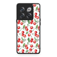 Thumbnail for OnePlus 10T Cherry Summer θήκη από τη Smartfits με σχέδιο στο πίσω μέρος και μαύρο περίβλημα | Smartphone case with colorful back and black bezels by Smartfits