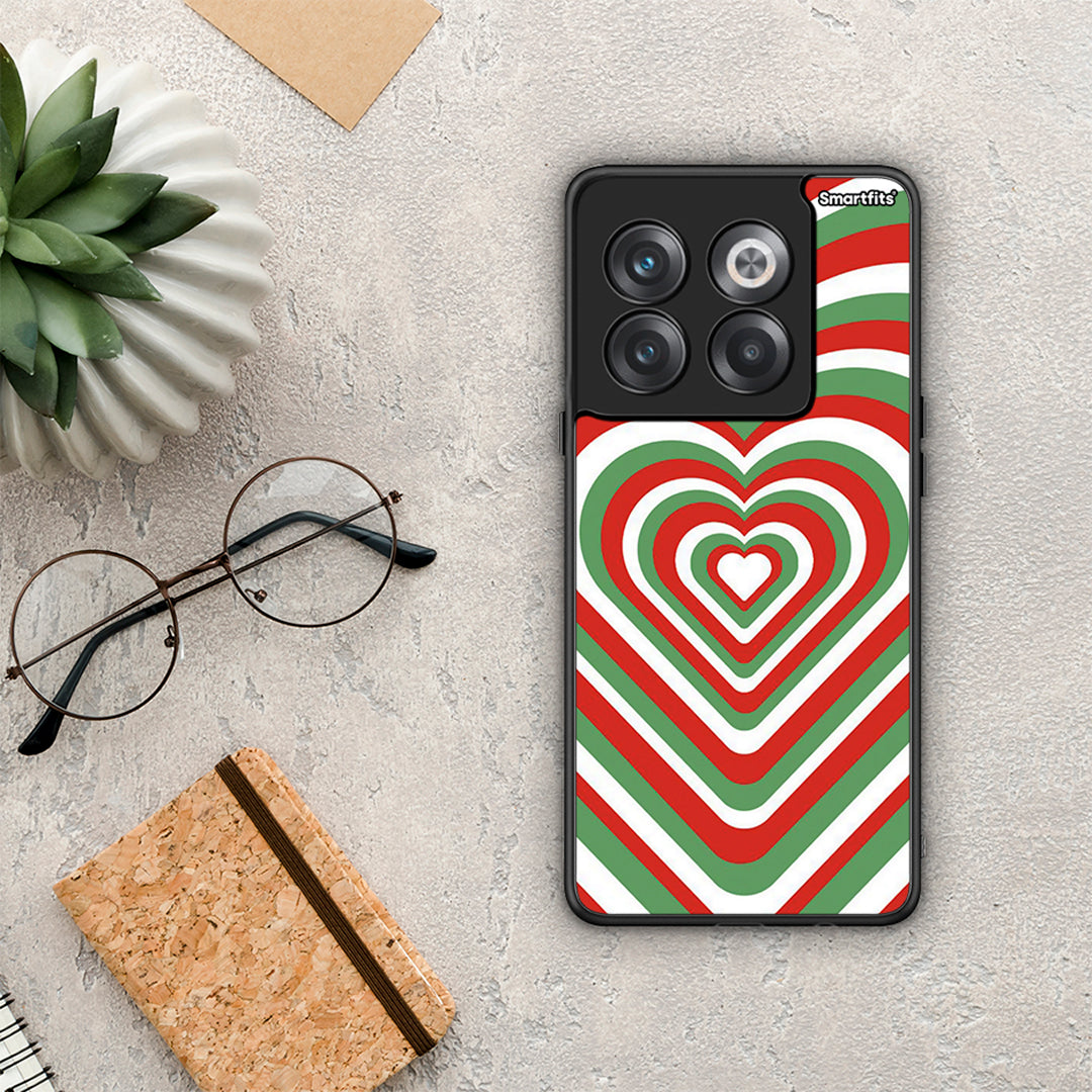 Christmas Hearts - OnePlus 10T θήκη