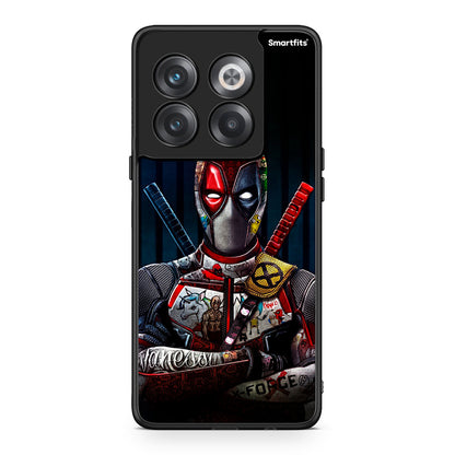 OnePlus 10T Funny Guy θήκη από τη Smartfits με σχέδιο στο πίσω μέρος και μαύρο περίβλημα | Smartphone case with colorful back and black bezels by Smartfits