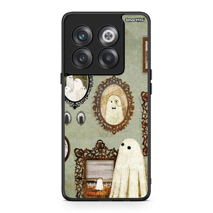 OnePlus 10T Halloween Ghost Season θήκη από τη Smartfits με σχέδιο στο πίσω μέρος και μαύρο περίβλημα | Smartphone case with colorful back and black bezels by Smartfits