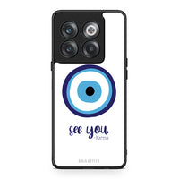 Thumbnail for OnePlus 10T Karma Says θήκη από τη Smartfits με σχέδιο στο πίσω μέρος και μαύρο περίβλημα | Smartphone case with colorful back and black bezels by Smartfits