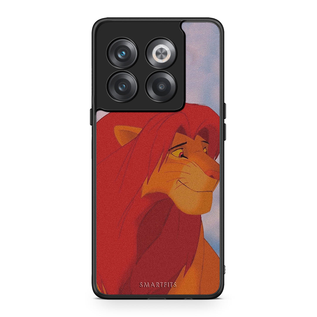OnePlus 10T Lion Love 1 Θήκη Αγίου Βαλεντίνου από τη Smartfits με σχέδιο στο πίσω μέρος και μαύρο περίβλημα | Smartphone case with colorful back and black bezels by Smartfits