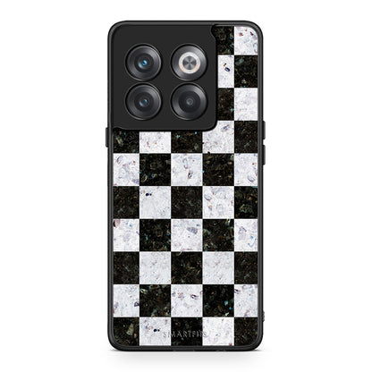 4 - OnePlus 10T Square Geometric Marble case, cover, bumper