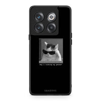 Thumbnail for OnePlus 10T Meme Cat θήκη από τη Smartfits με σχέδιο στο πίσω μέρος και μαύρο περίβλημα | Smartphone case with colorful back and black bezels by Smartfits