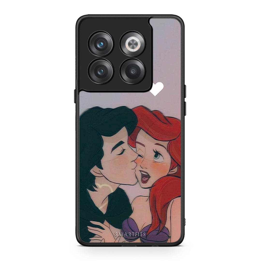 OnePlus 10T Mermaid Love Θήκη Αγίου Βαλεντίνου από τη Smartfits με σχέδιο στο πίσω μέρος και μαύρο περίβλημα | Smartphone case with colorful back and black bezels by Smartfits