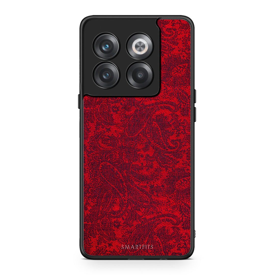 OnePlus 10T Paisley Cashmere θήκη από τη Smartfits με σχέδιο στο πίσω μέρος και μαύρο περίβλημα | Smartphone case with colorful back and black bezels by Smartfits