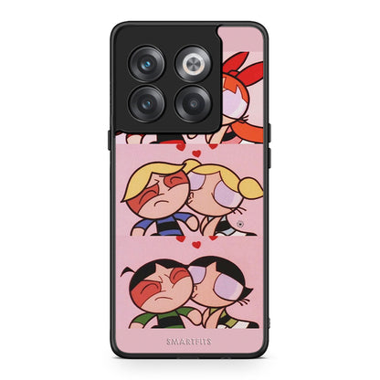 OnePlus 10T Puff Love Θήκη Αγίου Βαλεντίνου από τη Smartfits με σχέδιο στο πίσω μέρος και μαύρο περίβλημα | Smartphone case with colorful back and black bezels by Smartfits