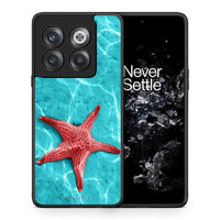 Thumbnail for Θήκη OnePlus 10T Red Starfish από τη Smartfits με σχέδιο στο πίσω μέρος και μαύρο περίβλημα | OnePlus 10T Red Starfish case with colorful back and black bezels