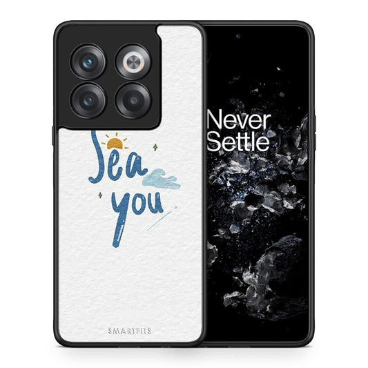 Θήκη OnePlus 10T Sea You από τη Smartfits με σχέδιο στο πίσω μέρος και μαύρο περίβλημα | OnePlus 10T Sea You case with colorful back and black bezels