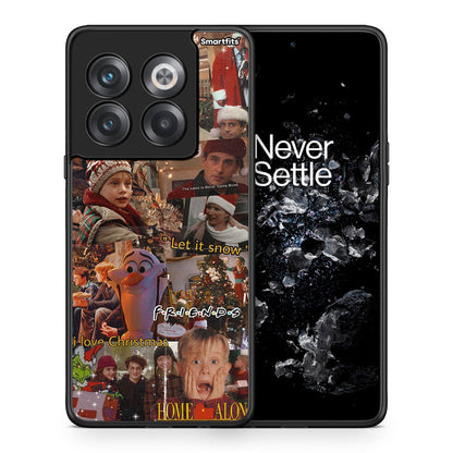 Θήκη OnePlus 10T Xmas Wishes από τη Smartfits με σχέδιο στο πίσω μέρος και μαύρο περίβλημα | OnePlus 10T Xmas Wishes case with colorful back and black bezels