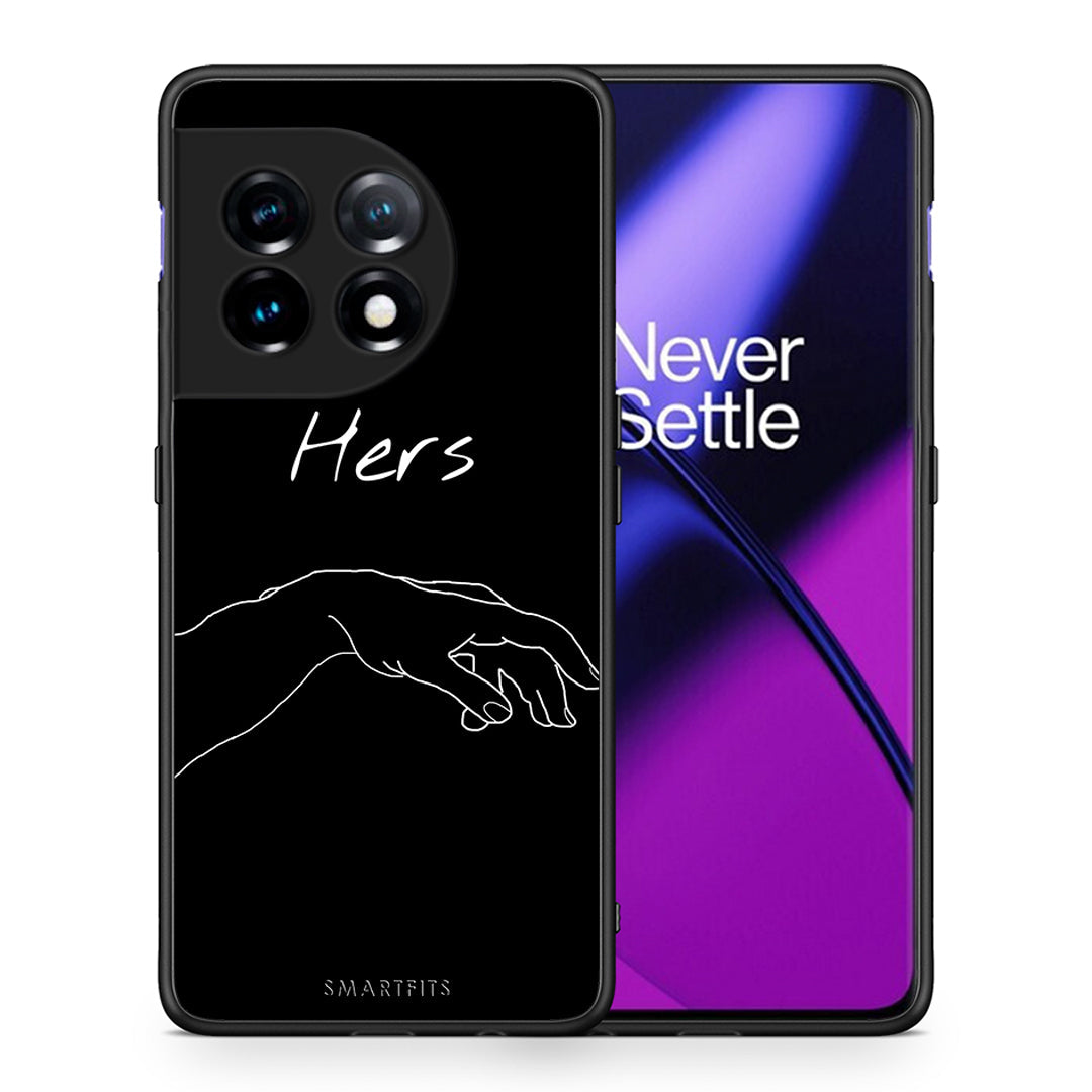 Θήκη OnePlus 11 5G Aesthetic Love 1 από τη Smartfits με σχέδιο στο πίσω μέρος και μαύρο περίβλημα | OnePlus 11 5G Aesthetic Love 1 Case with Colorful Back and Black Bezels