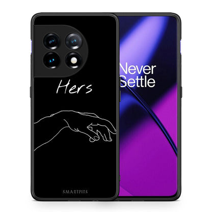 Θήκη OnePlus 11 5G Aesthetic Love 1 από τη Smartfits με σχέδιο στο πίσω μέρος και μαύρο περίβλημα | OnePlus 11 5G Aesthetic Love 1 Case with Colorful Back and Black Bezels
