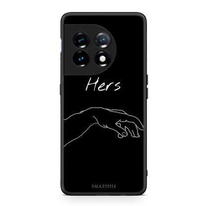 Θήκη OnePlus 11 5G Aesthetic Love 1 από τη Smartfits με σχέδιο στο πίσω μέρος και μαύρο περίβλημα | OnePlus 11 5G Aesthetic Love 1 Case with Colorful Back and Black Bezels